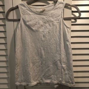 Lace tank top